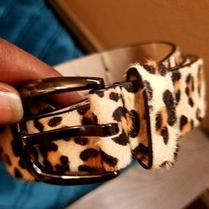 Leopard Pony Belt